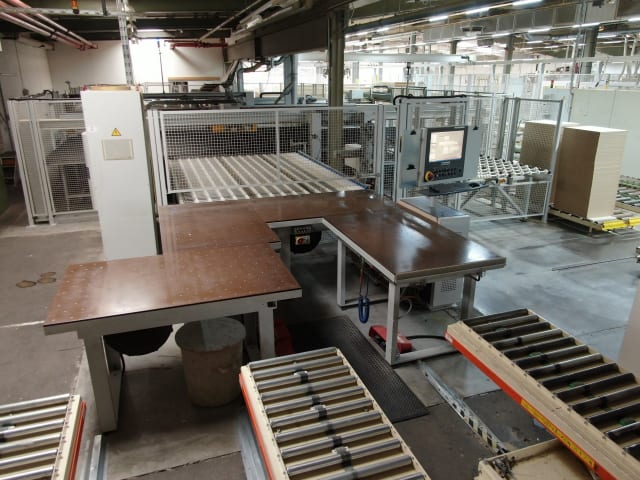 Plattensäge mit automatischem Lager SCHELLING ls 1 430 + vs 16