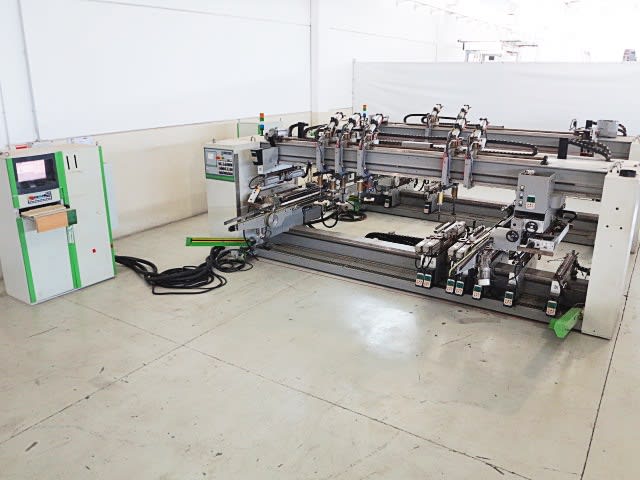 Línea De Perforado E Inserción BIESSE TECHNO FDT + TECHNO SDT