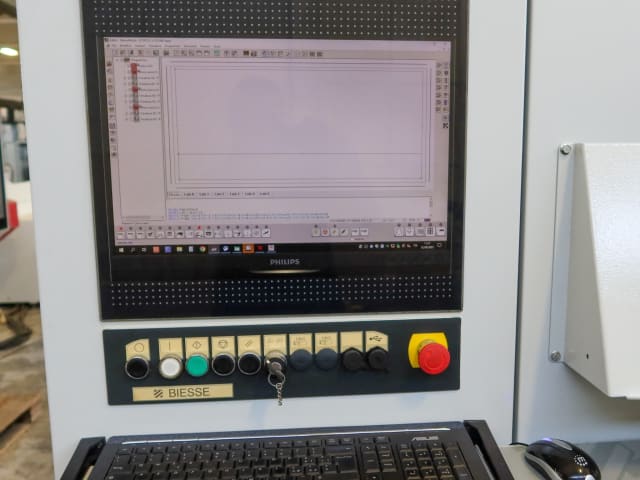 Centro De Usinagem Com 5 Eixos BIESSE ROVER C 6.40 CONF. 3