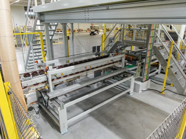 Double End Tenoning Line KRAFT + AVERCON + FRAXINUS FLOORING PRODUCTION LINE