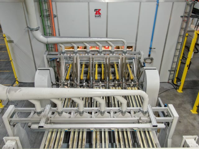 Double End Tenoning Line KRAFT + AVERCON + FRAXINUS FLOORING PRODUCTION LINE