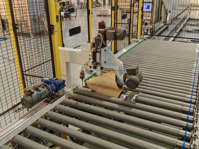 Squaring/Edgebanding Line HOMAG + LIGMATECH KFL 525 + KFL 526