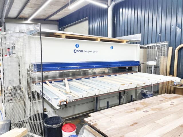 Edge glued beam panel press SERGIANI GSL A 35/13 H.F