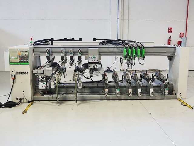 Durchlaufbohrmaschine BIESSE TECHNO FDT