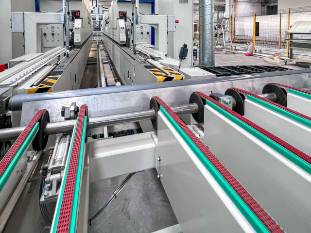 Door Squaring/Edgebanding Line FERWOOD CUSTOMIZED FW-SB DOOR LINE