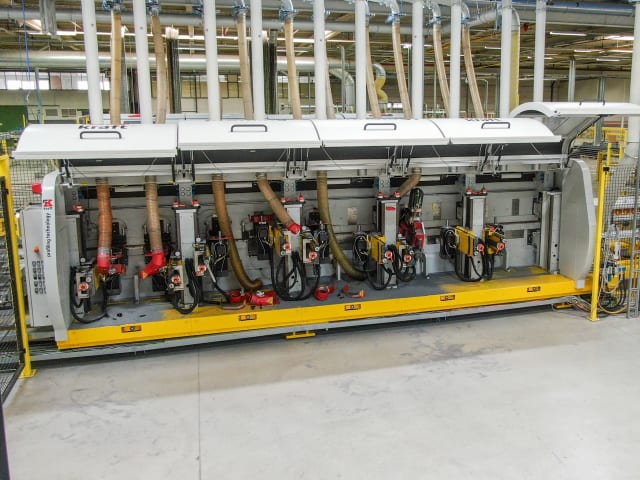 Squaring Lines KRAFT + AVERCON + FRAXINUS FLOORING PRODUCTION LINE
