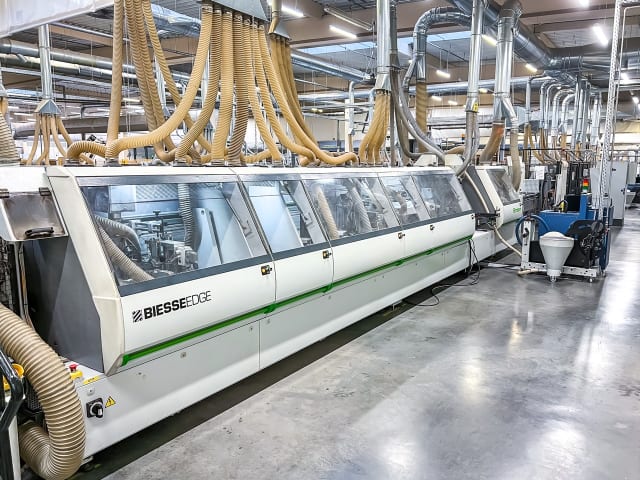 Kantenanleim- und Bearbeitungslinie BIESSE - RBO STREAM SB