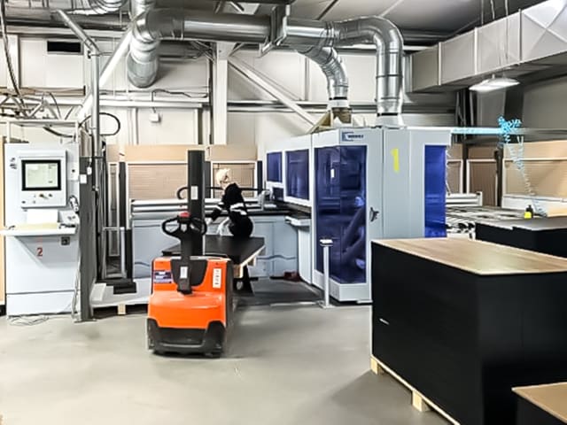 CNC for Flexible Drilling WEEKE BHX 500