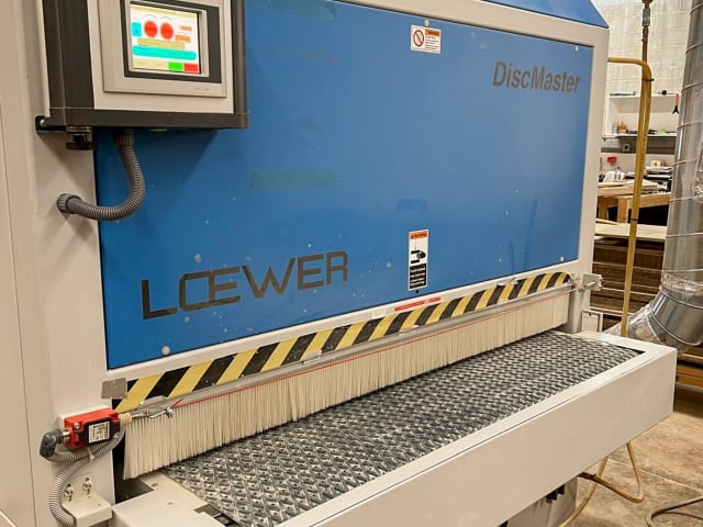 Wide Belt Top Sanders LOEWER DISC MASTER 3DBB