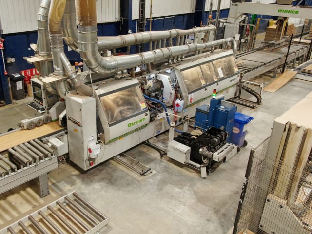 Double Sided Squaring/Edgebanding Machines BIESSE STREAM SB1 7.5