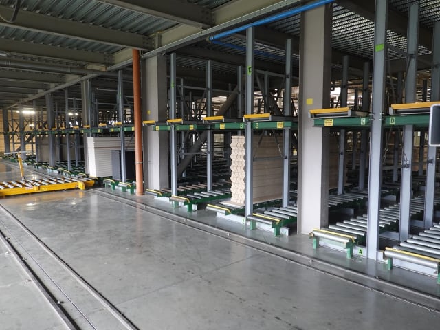 cmb - 2-layer idler roller conveyors - 이동 per lavorazione legno