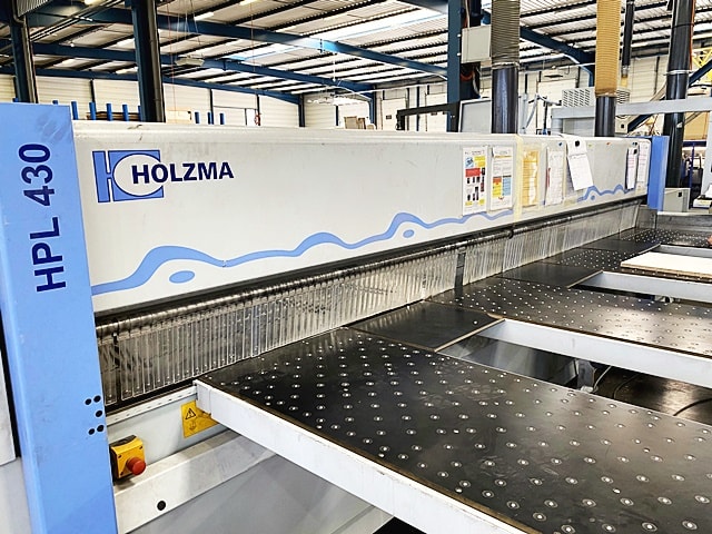 holzma - hpl 430/43/22 - plattensäge mit automatischer beschickung per lavorazione legno