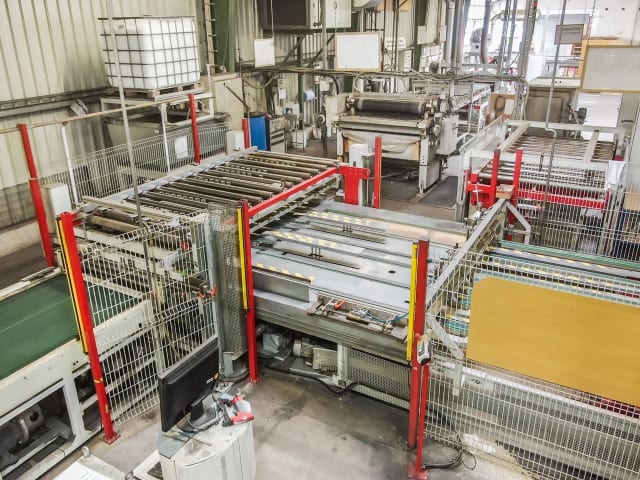 sergiani - las 230 plus - linea di pressatura per porte per lavorazione legno