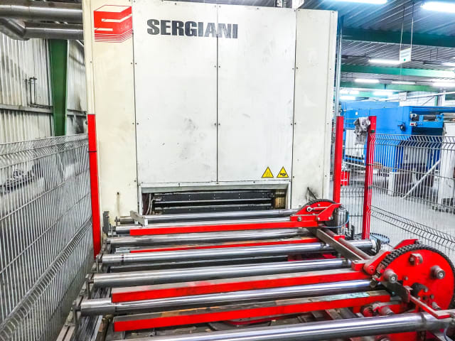 sergiani - las 230 plus - línea de prensado para puertas per lavorazione legno