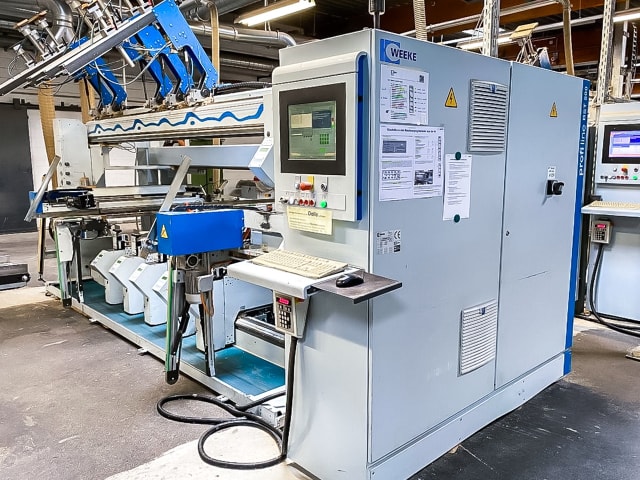 weeke - bst 500 d - perfuradora automática per lavorazione legno