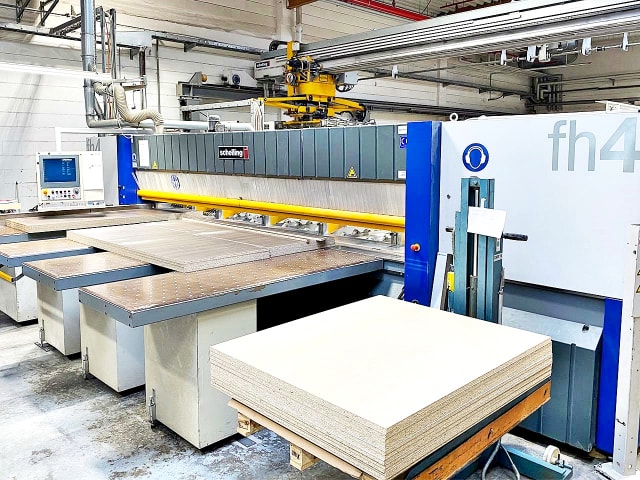 schelling - fh 4 430/220-p - sezionatrice con magazzino automatico per lavorazione legno