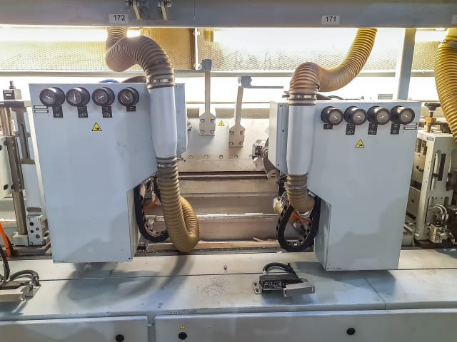 homag + ligmatech - kal310 + zhr340 - einseitige kantenanleimmaschine per lavorazione legno