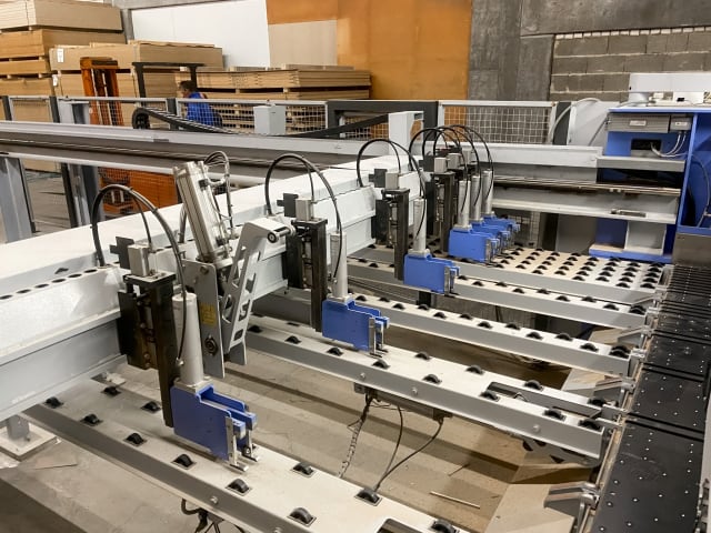 holzma - opt hpl 380/43/22/new - plattensäge mit automatischer beschickung per lavorazione legno