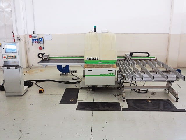 biesse - skipper 100 - flexible drilling per lavorazione legno