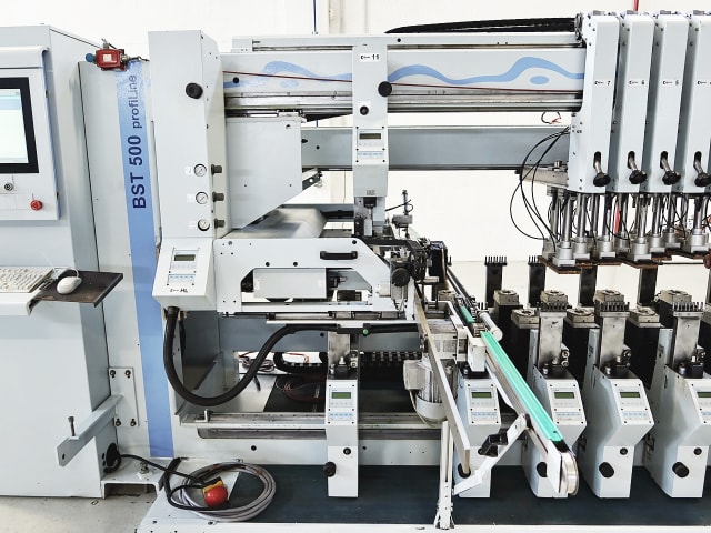 weeke - bst 500 d - automatic drilling machine per lavorazione legno