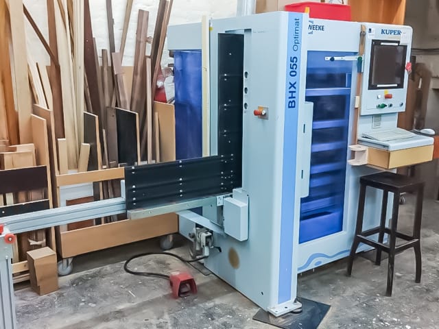 weeke - bhx 055 - centro de mecanizado tical per lavorazione legno
