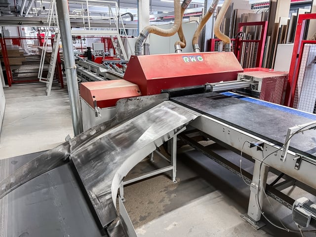 rwg - multi saw - linea di sezionatura per lavorazione legno