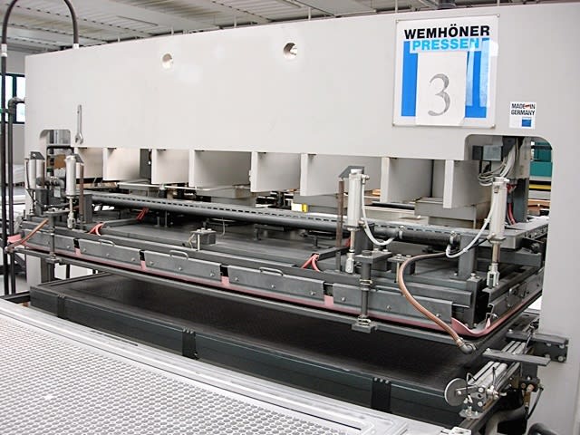 wemhoener - kt-m-15/28-240 - presse à membrane per lavorazione legno