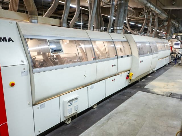 ima + meinert - combima-system/ii 1950-a - squaringedgebanding line per lavorazione legno