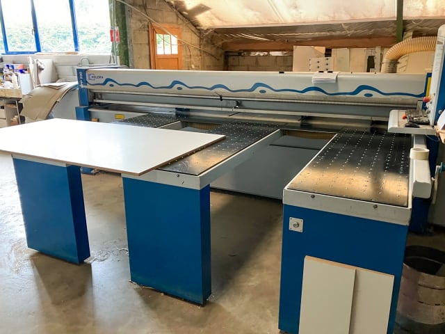 holzma - hpp 230/38/38 optimat - sezionatrice carico frontale per lavorazione legno