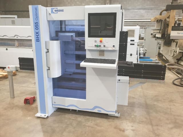 weeke - bhx 055 - vertikale cnc bohrmaschine per lavorazione legno