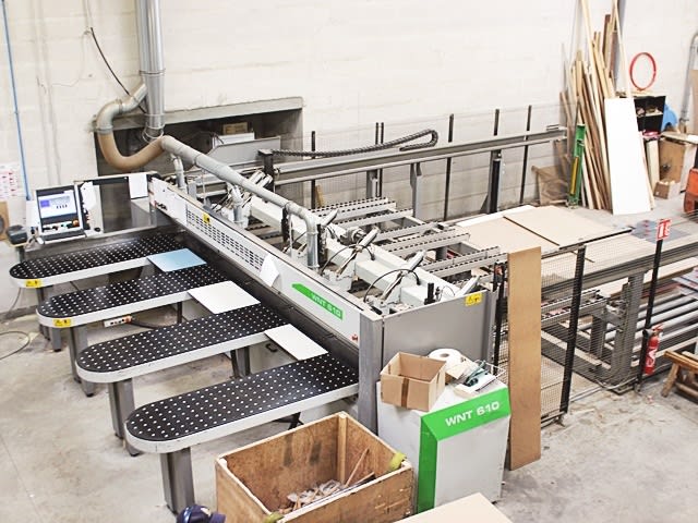 selco - wnt 610 - plattensäge mit automatischer beschickung per lavorazione legno