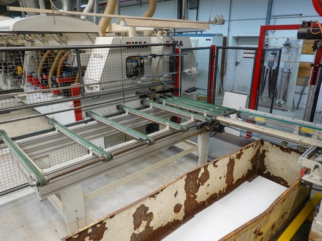 ima + meinert - combima-system/ii 1950-a - squaringedgebanding line per lavorazione legno