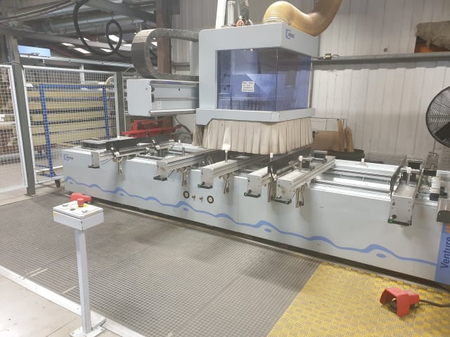 weeke - optimat bhc venture 4m - cnc machine centres with pod and rail per lavorazione legno