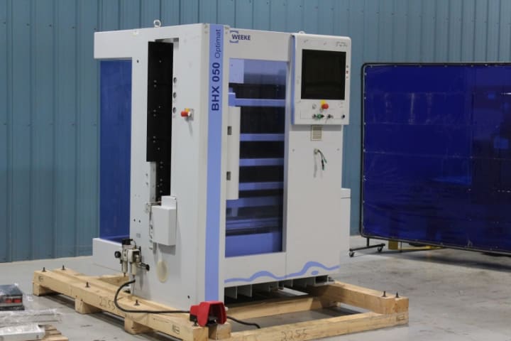 weeke - bhx 050 - vertical cnc machine centres per lavorazione legno