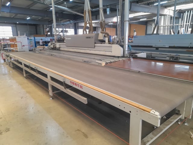 biesse + formetal - stream - single edgebanders with automation per lavorazione legno