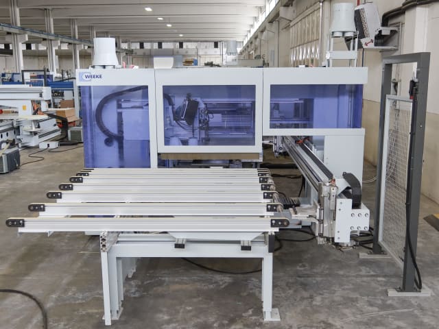 weeke - bhx 500 optimat - máquina de perfuração flexível per lavorazione legno