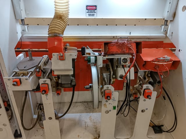 voorwood - l217n(h,m) hot foil edger - doppelendprofilierer – einzelmaschine per lavorazione legno