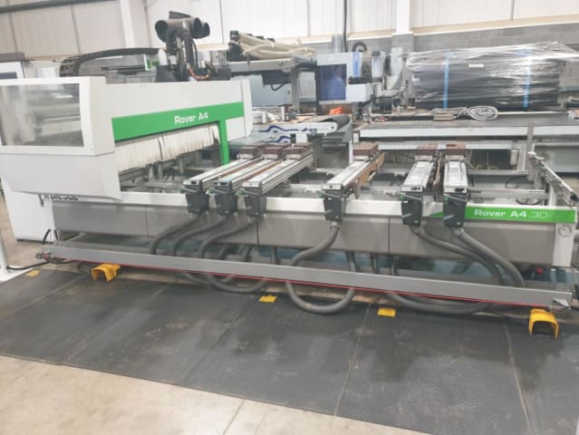 biesse - rover a 4.3 - cnc machine centres with pod and rail per lavorazione legno