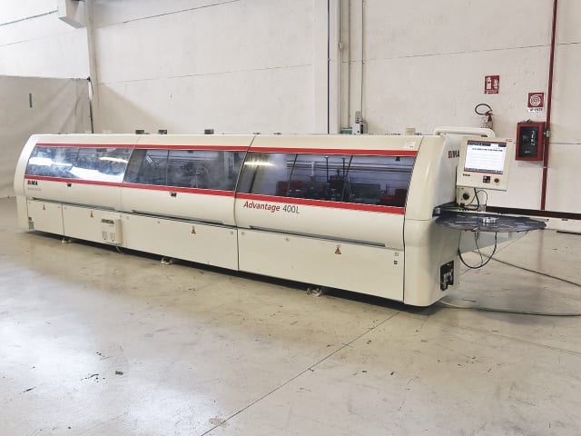ima - advantage 400l - bordatrice singola per lavorazione legno