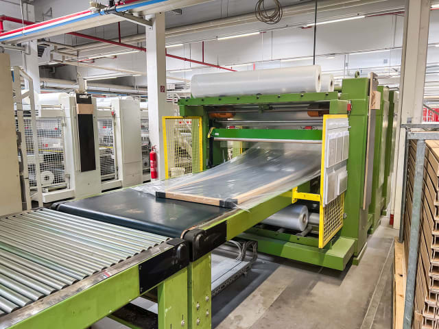 kuper - kfe-tandem 3 1600/450 - línea de embalaje per lavorazione legno