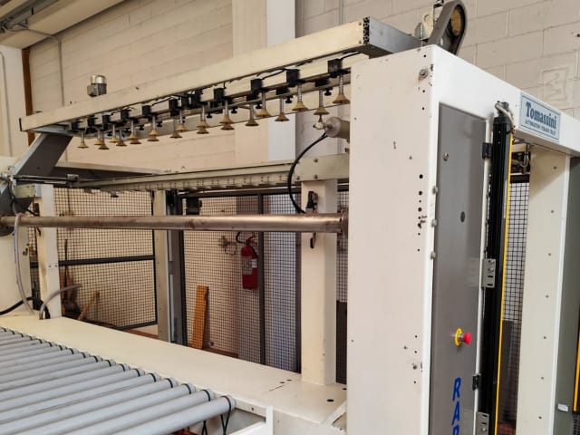 tomassini - rapid/c 100-130 dop - feeding and stacking lines per lavorazione legno