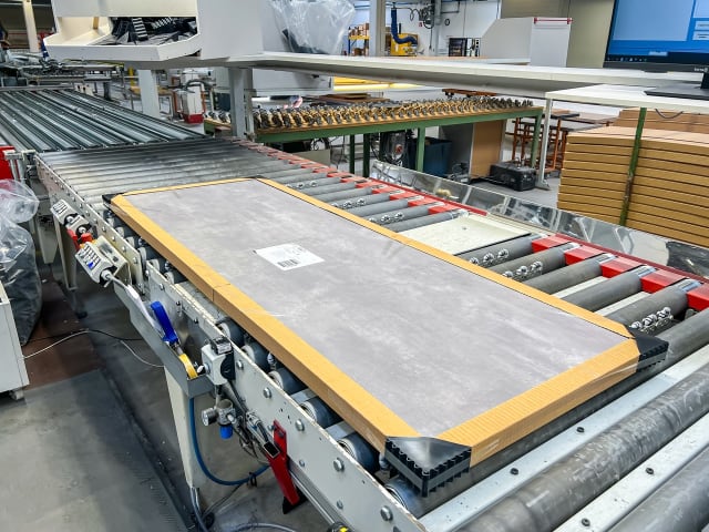 kuper - kfe-tandem 3 1600 - linea di imballaggio per lavorazione legno