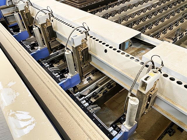 holzma - hpp 380/43/43 + tlf - beam panel saws with automatic warehouse per lavorazione legno