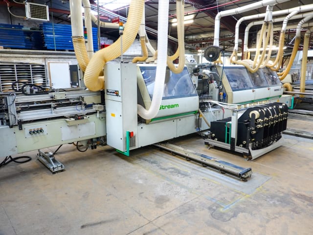 biesse - rbo - stream sb2 9.5 - ligne de façonnage–placage per lavorazione legno