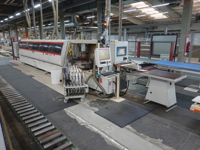 ima - novimat/i/540/r3 - single sided edgebanders per lavorazione legno