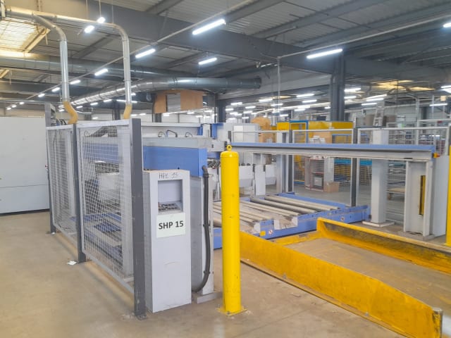 holzma - hpl 530/38/22 profiline - sezionatrice carico automatico per lavorazione legno