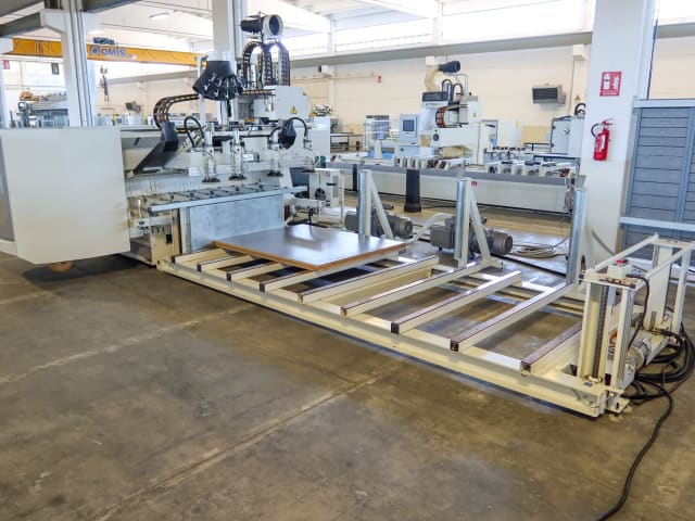 scm - accord 40 - cnc machine centres with flat tables per lavorazione legno