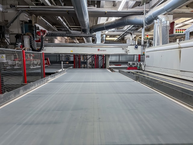 ima + schelling - ah 6 - beam panel saws with automatic warehouse per lavorazione legno