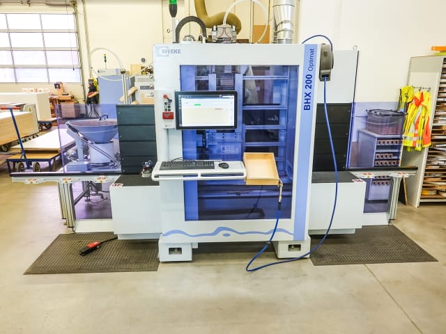 weeke - bhx 200/d - vertikale cnc bohrmaschine per lavorazione legno