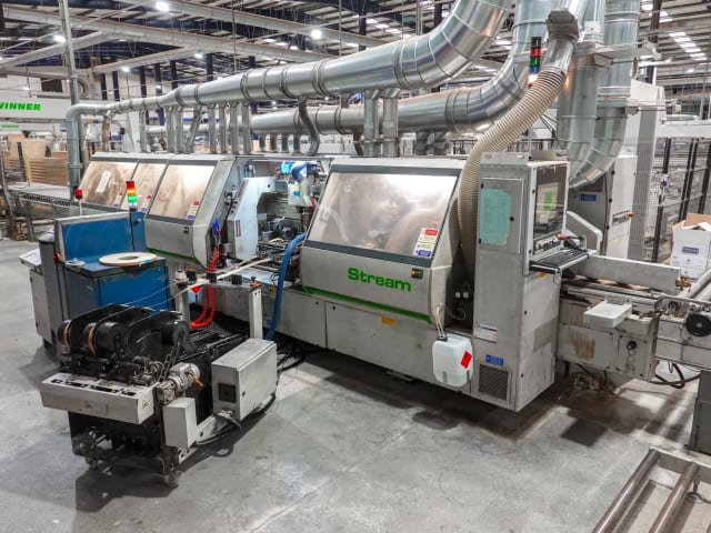 biesse - stream sb1 7.5 - faconneuses plaqueuses doubles per lavorazione legno